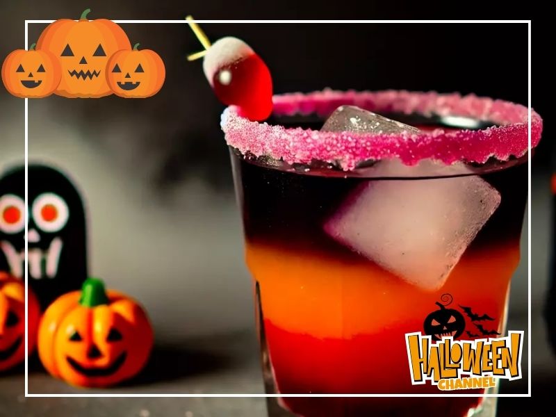 Blutroter Halloween-Schocker: Dein Grusel-Cocktail ohne Alkohol!