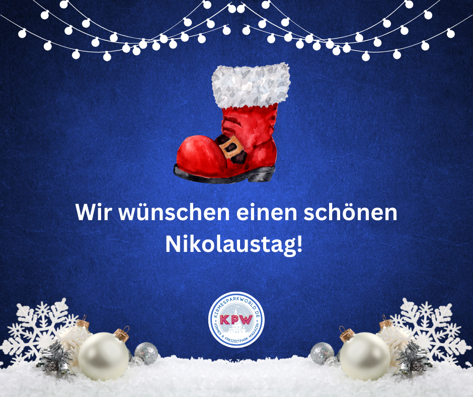 Wir wünschen einen schönen Nikolaustag 🎅🎡🎢