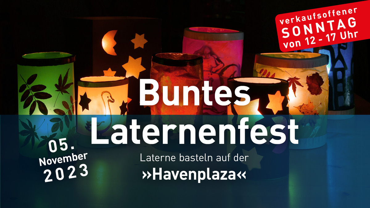 Buntes Laternenfest am 5. November