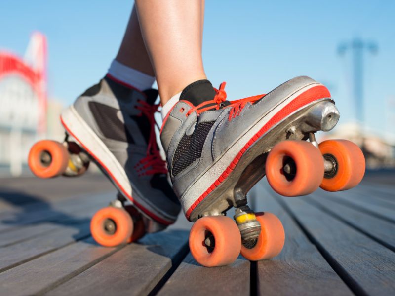 Sommer-Rollschuhspaß in Berlin-Spandau